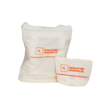 Zestaw pokrowiec na inhalator + woreczek na akcesoria